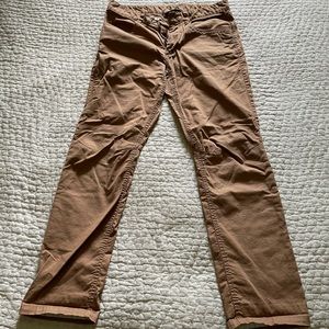 Men’s Northface Hiking/Trail Canvas Pants